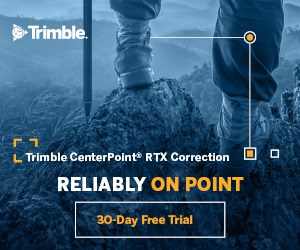 Trimble CenterPoint RTX Correction -- Reliably on point